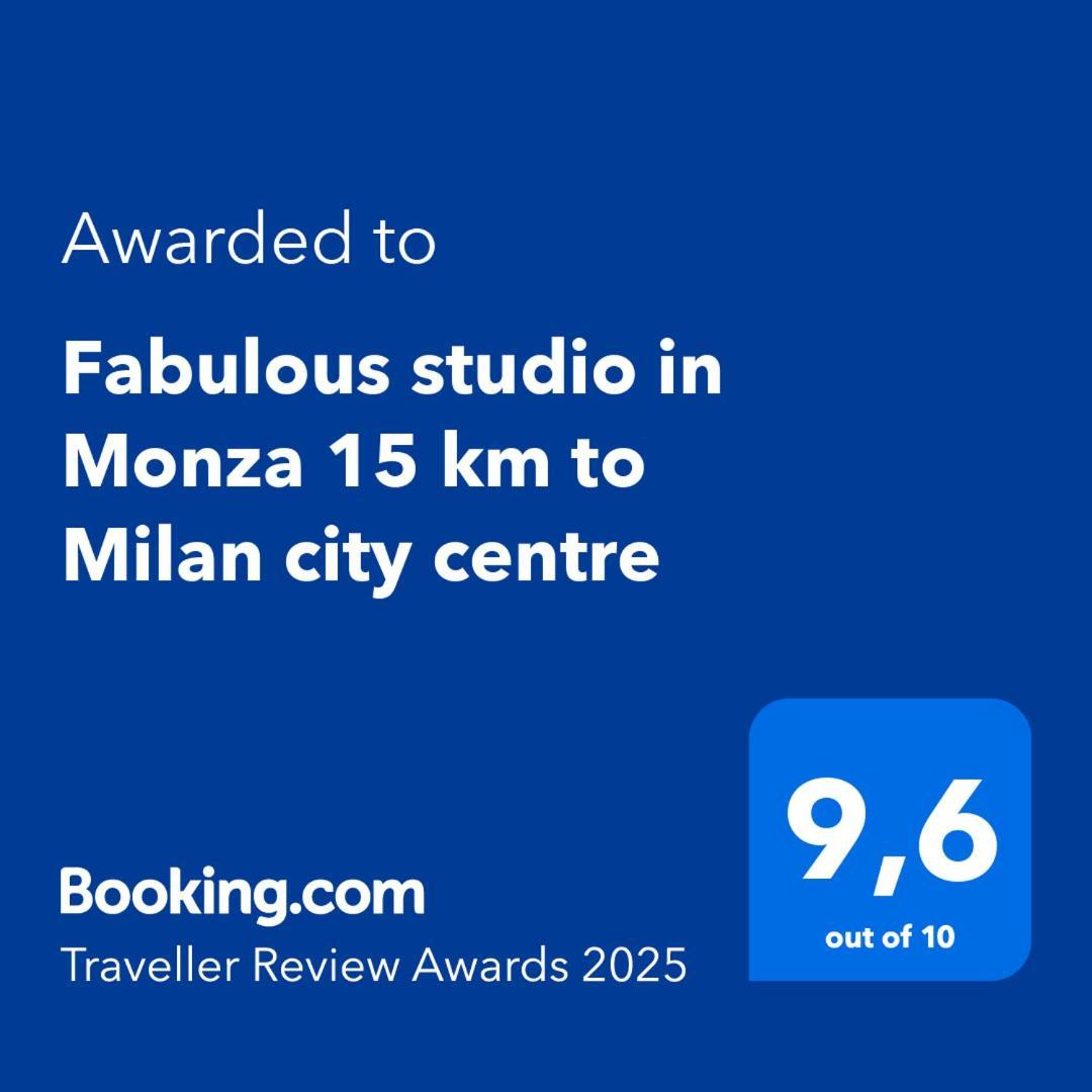 Fabulous Studio In Monza 15 Km To Milan City Centre Esterno foto